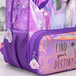 Frozen Mochila 43cm Espalda Destiny Color Violeta Geométrico - Miniatura 9