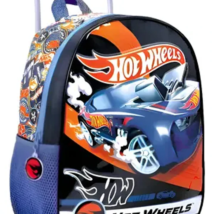 Mochila Carro 16  Hot Wheels Escudería 75140 Original 2