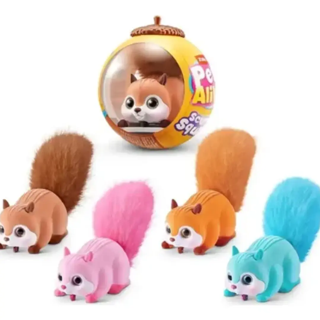 Mascota Interactiva 5cm Ardilla Pets Alive 6085 Original 1
