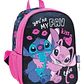 Mochila Infantil Stitch Disney Jardin Niños Negro Personajes - Miniatura 1