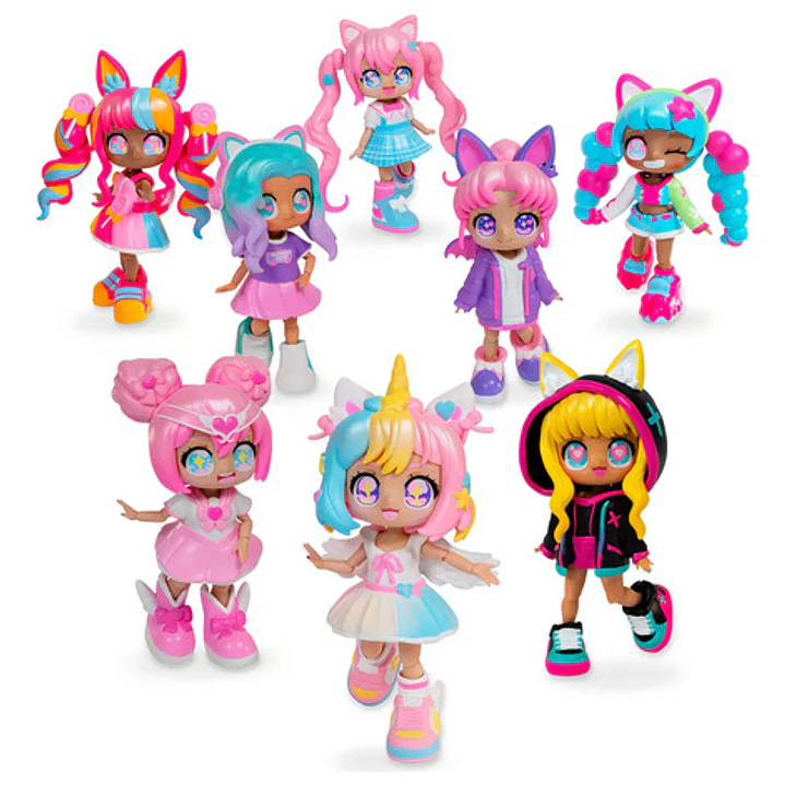Animakii Muñeca Con Intercambiables Unicorn + Bat 4