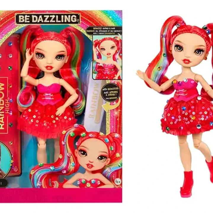 Muñeca Rainbow High Be Dazzling Gemas Brillantes Vivienne 1