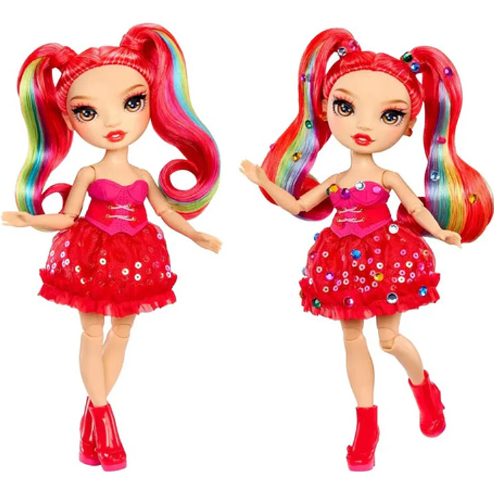 Muñeca Rainbow High Be Dazzling Gemas Brillantes Vivienne 3