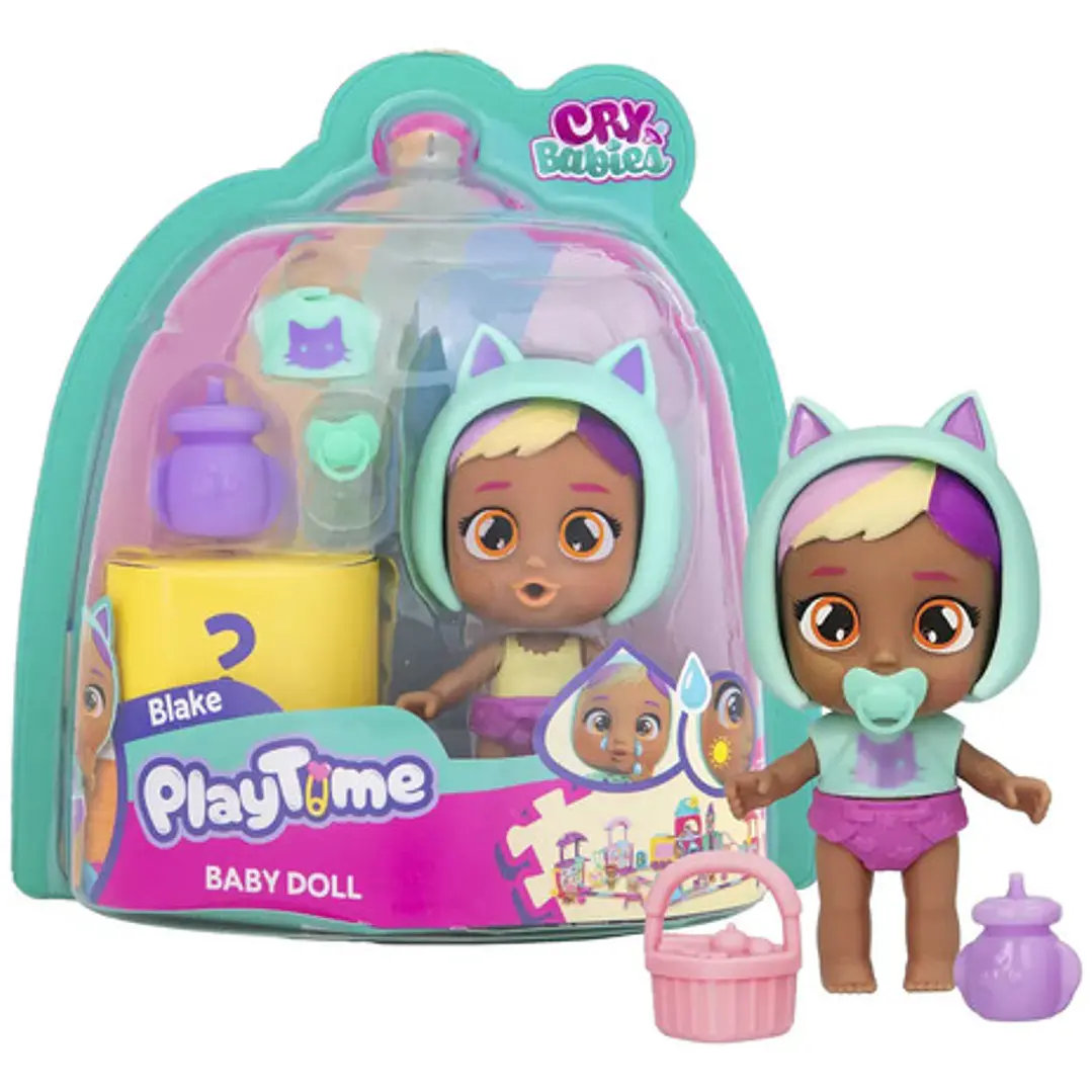 Muñeca 9cm Cry Babies Playtime Day Care Blake 1