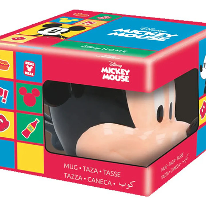Tazas Ceramica 3d Mickey Mouse 325 Ml Disney Importada Stor 3
