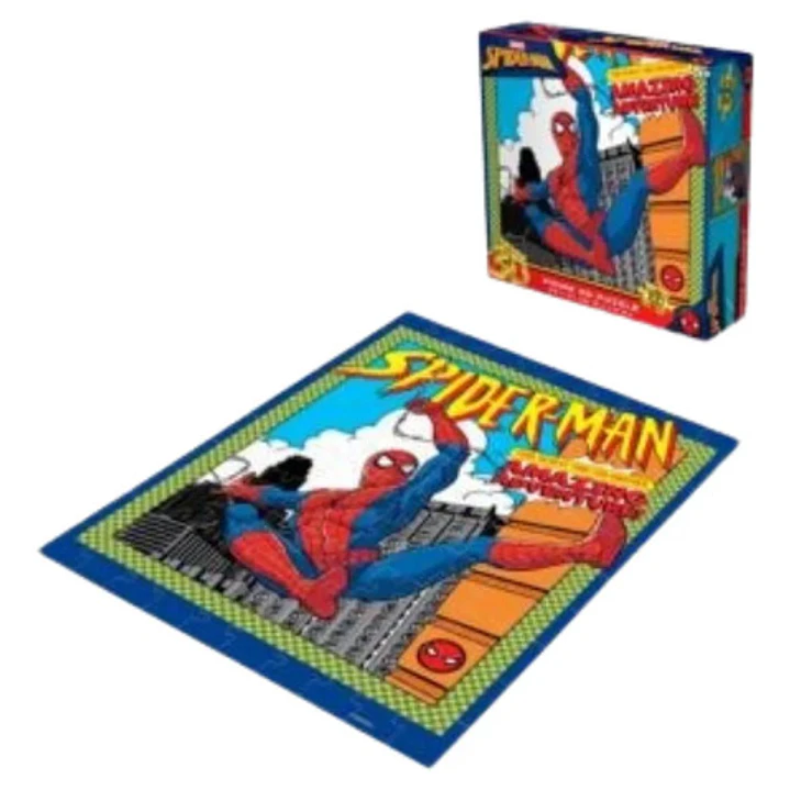 Puzzle Rompecabeza X 100 Piezas Spiderman En 3d Aventuras 1