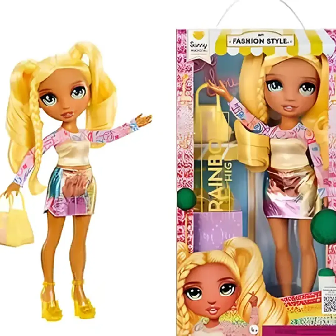 Rainbow High Fashion Style Muñeca Sunny Madison 1