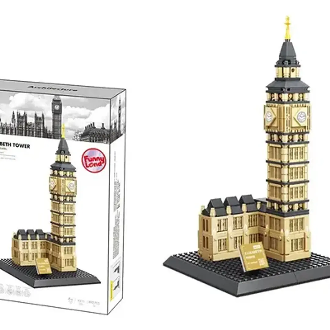 Puzzle 3d Elizabeth Tower Big Ben Londres 892 Pzs Funny Land 2