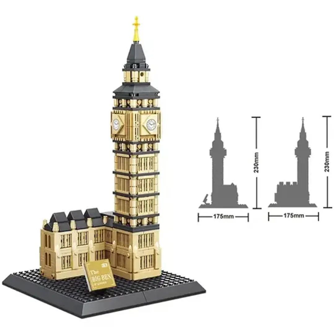 Puzzle 3d Elizabeth Tower Big Ben Londres 892 Pzs Funny Land 3