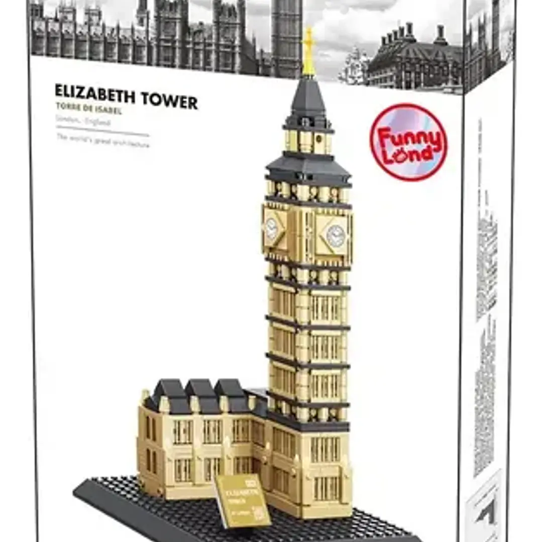 Puzzle 3d Elizabeth Tower Big Ben Londres 892 Pzs Funny Land 4