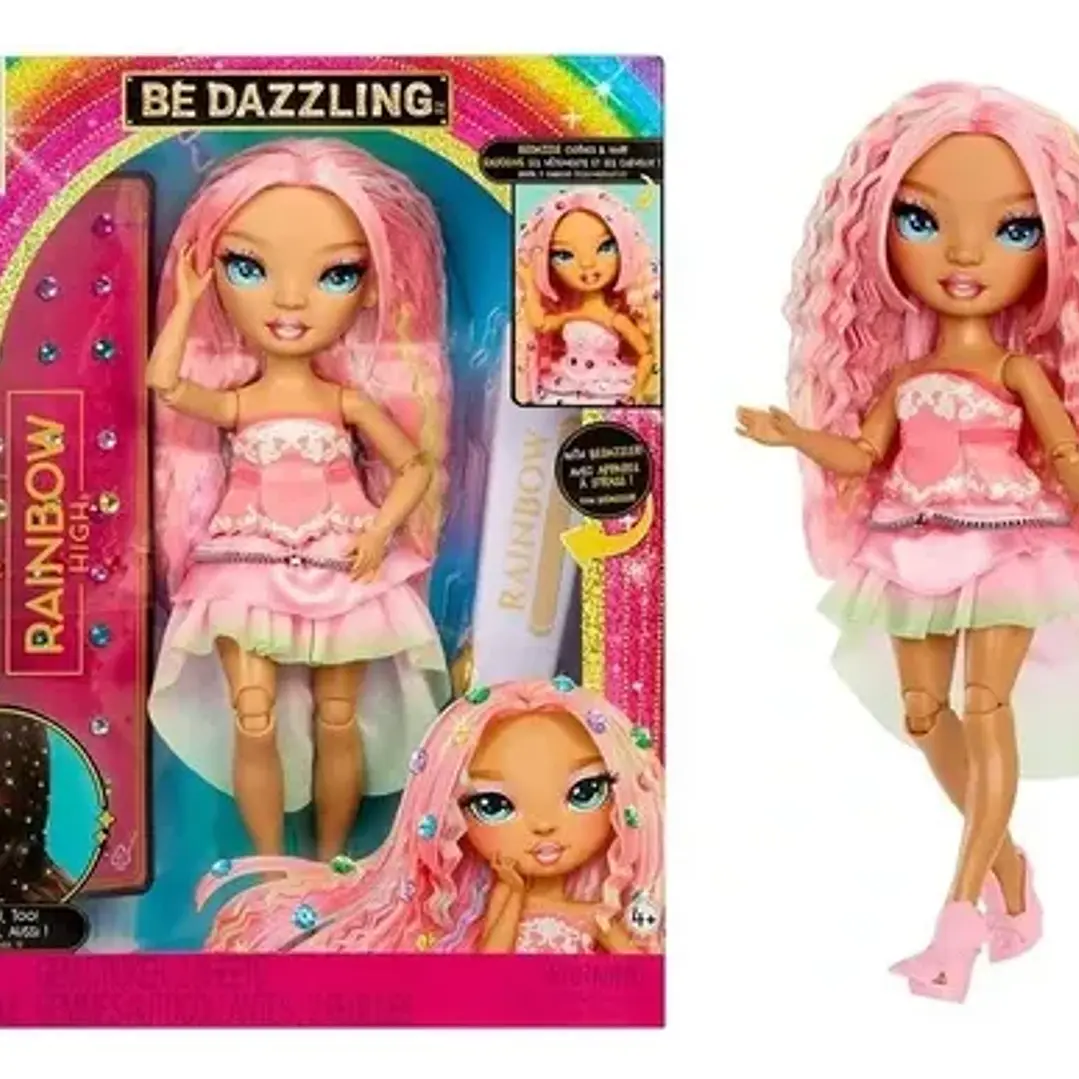Rainbow High Be Dazzling Muñeca Fashion Adeline Rose Pink 1