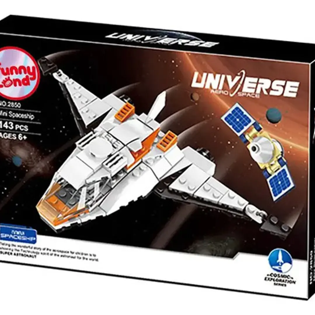 Puzzle 3d Mini Nave Espacial 143 Piezas Funny Land 2