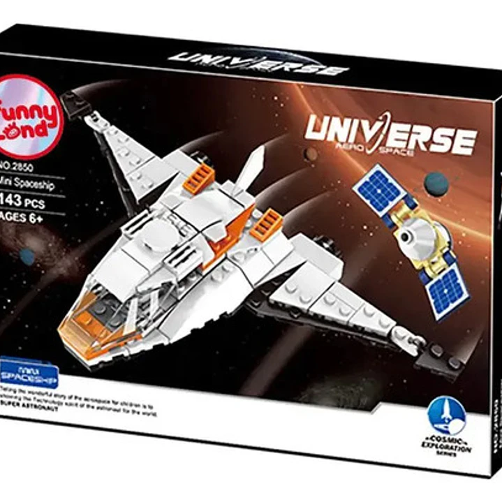 Puzzle 3d Mini Nave Espacial 143 Piezas Funny Land 2