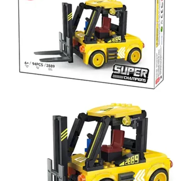 Puzzle En Bloque 3d Citycar 89 - 94 Piezas Funny Land 2