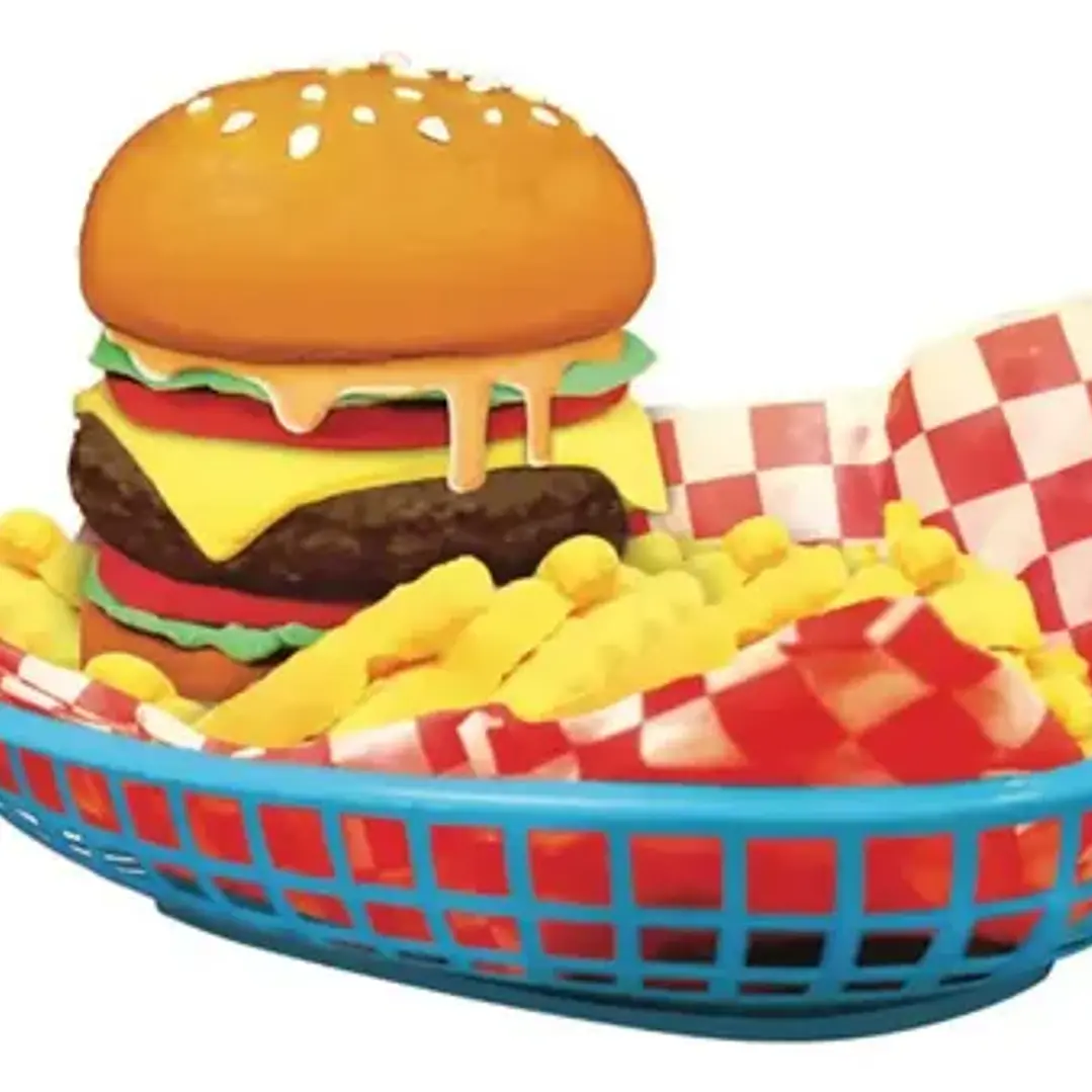 Kit de minilimo para hamburguesas Slimy Diy Street Food Crush 2