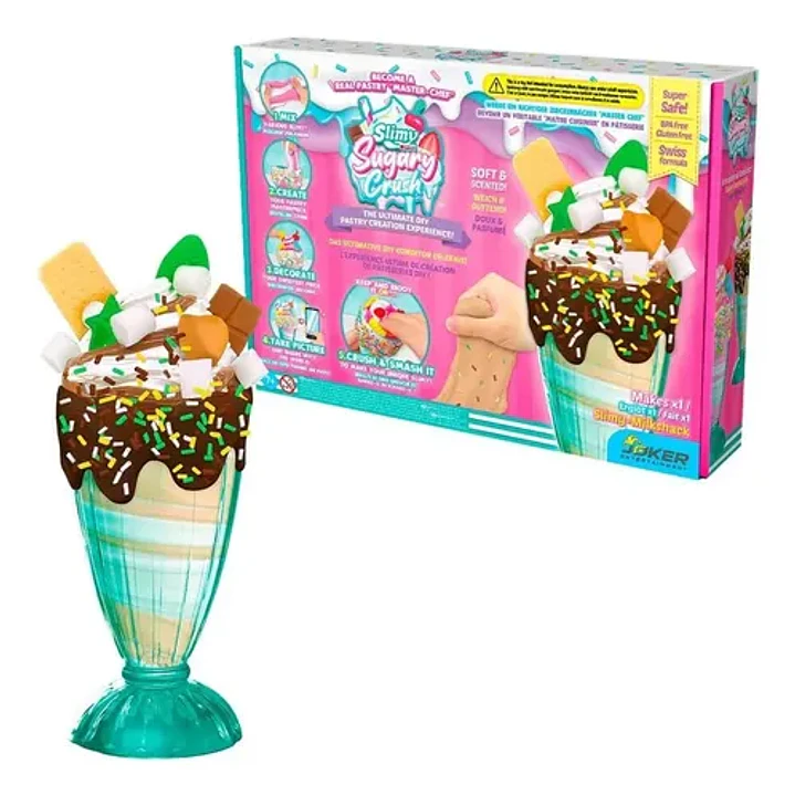 Kit de chocolate Slime Milkshake Slimy Sugary Crush - Candide 1