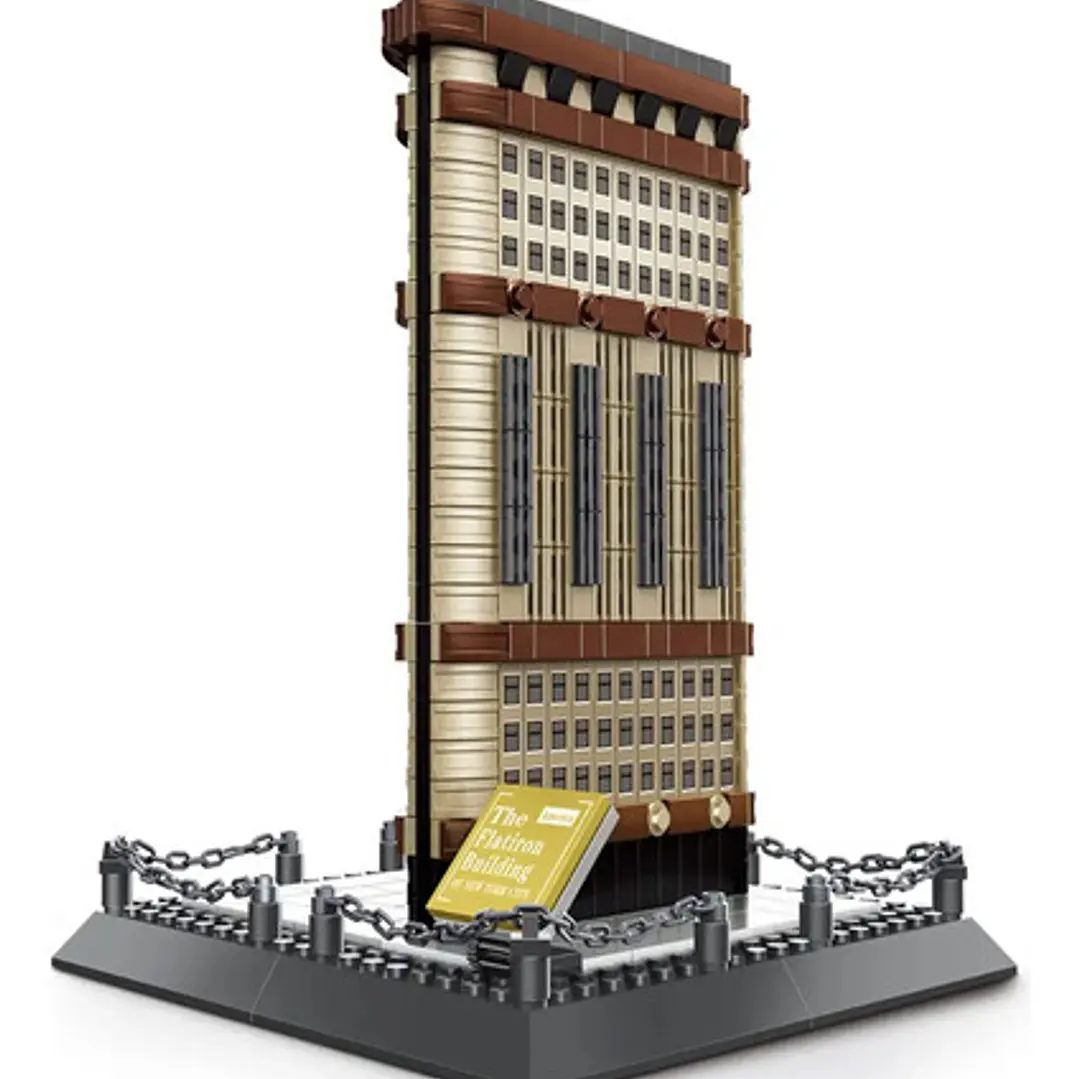 Puzzle En Bloques 3d The Flatiron Building 838pzs Funny Land 1