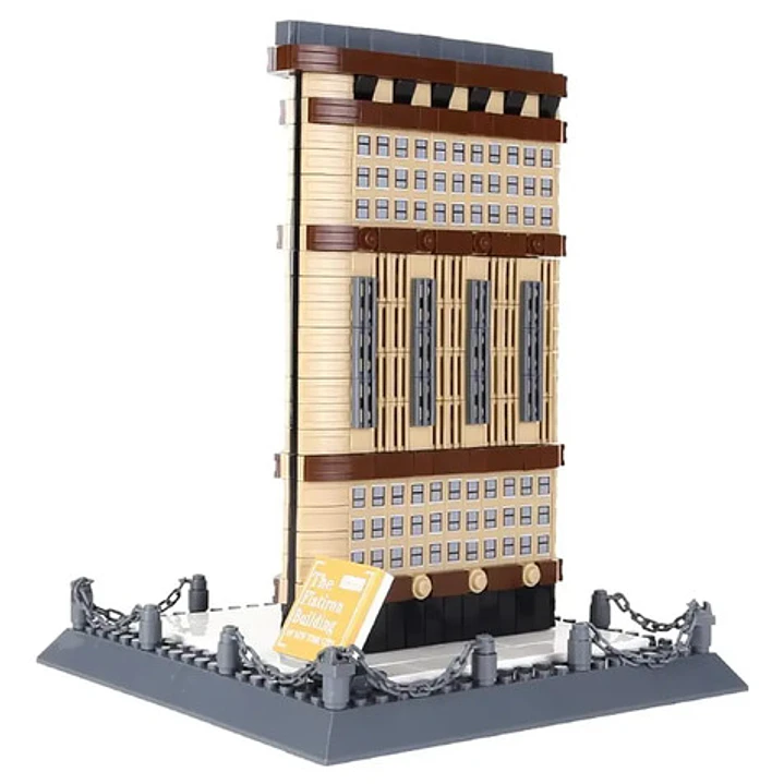Puzzle En Bloques 3d The Flatiron Building 838pzs Funny Land 6
