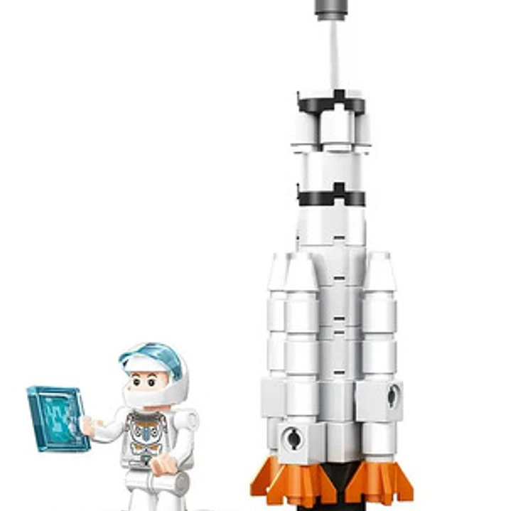 Puzzle 3d Aerospace Rocket 76 Piezas Funny Land 2