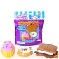 Mushmeez Taba Squishies Mini Comidas Pack X3 Yummy Mini - Miniatura 1