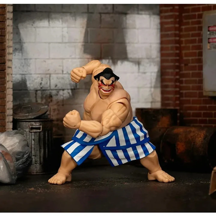 Figura de acción E. HONDA Deluxe 35740 de Jada Toys Street Fighter Jada Toys 6  5