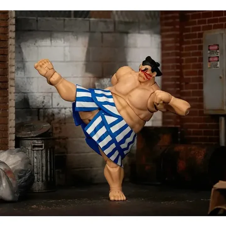 Figura de acción E. HONDA Deluxe 35740 de Jada Toys Street Fighter Jada Toys 6  6