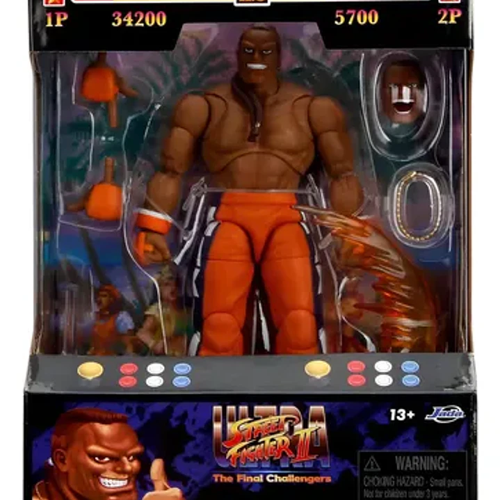 Figura Jada Dee Jay Ultra Street Fighter Ii Articulada 2
