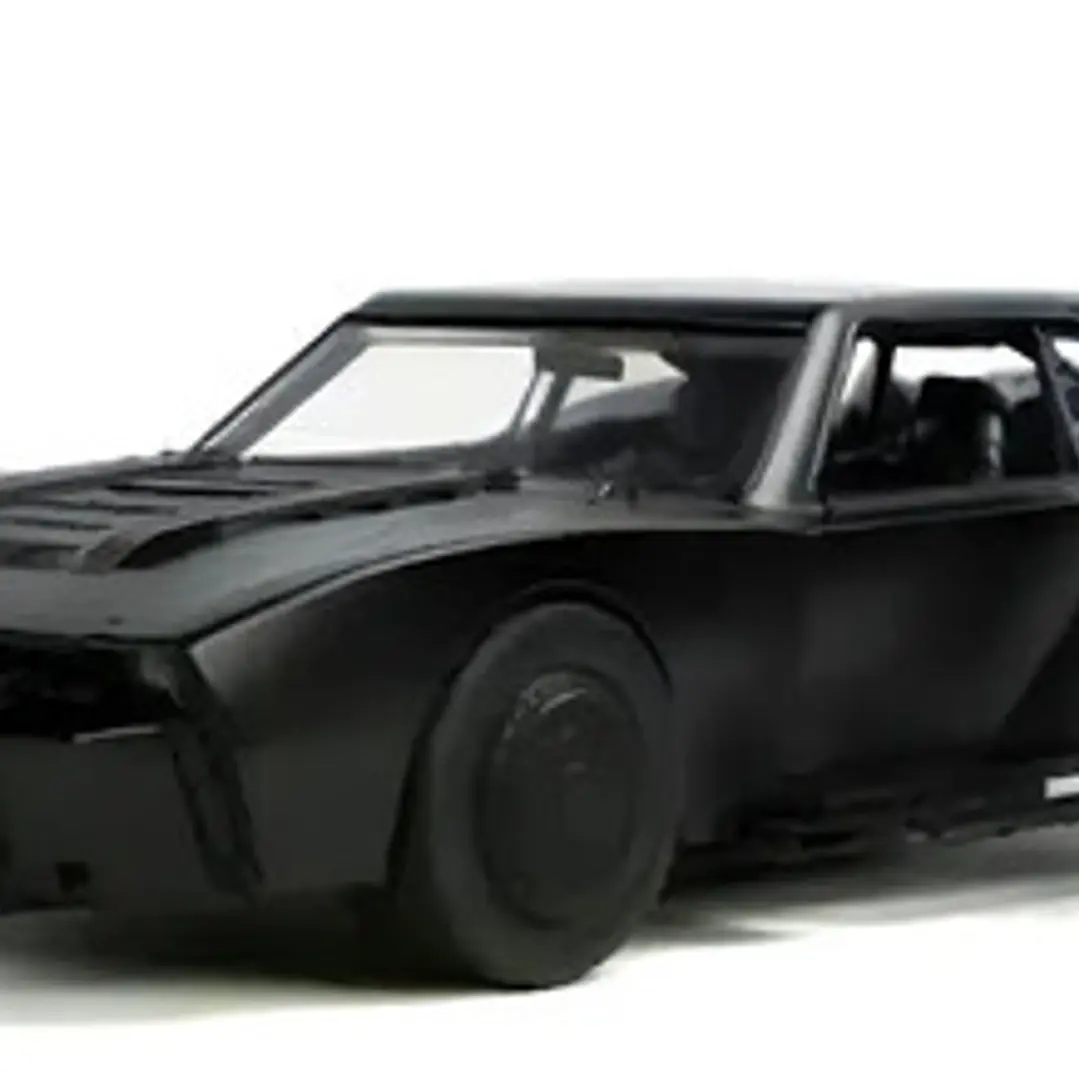 Auto 2022 Batman & Batimovil 1:24 Con Figura Batman Dc Jada 2