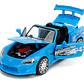 Auto Fast & Furious 1:24 2001 Honda S2000 Jada - Miniatura 4