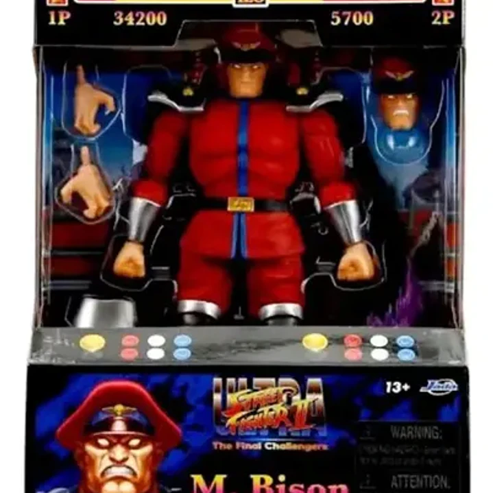 Jada Toys M. Bison Street Fighter Ii 1
