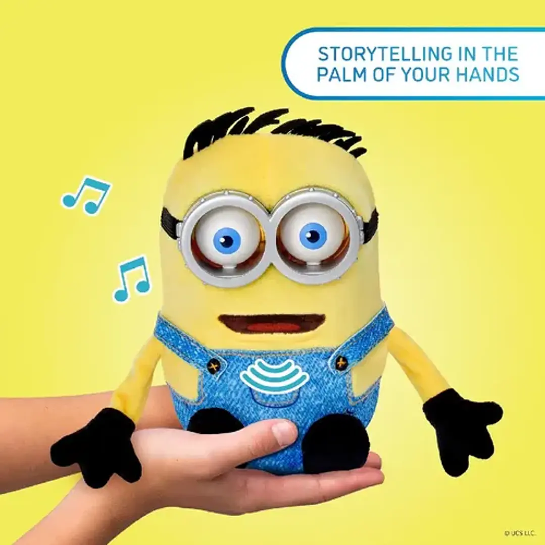 Peluche Puppetronic Minions Henry Amarillo 3
