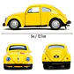 Auto Transformers 1:32 Bumblebee Volkswagen Beetle - Jada - Miniatura 4