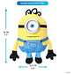 Peluche Puppetronic Intera Minnions Iluminations James 15cm - Miniatura 3
