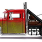 1/24 Hobbs & Shaw Peterbilt Custom Rapidos Y Furiosos Jada Rojo - Miniatura 2