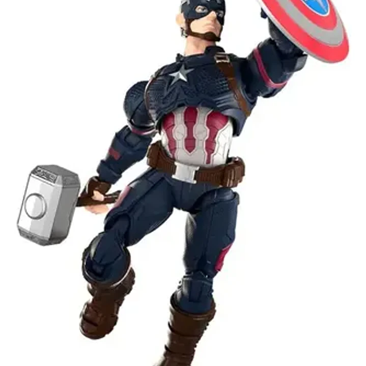 Figura Capitan America Blokees Marvel Infinity Saga Maqueta 4