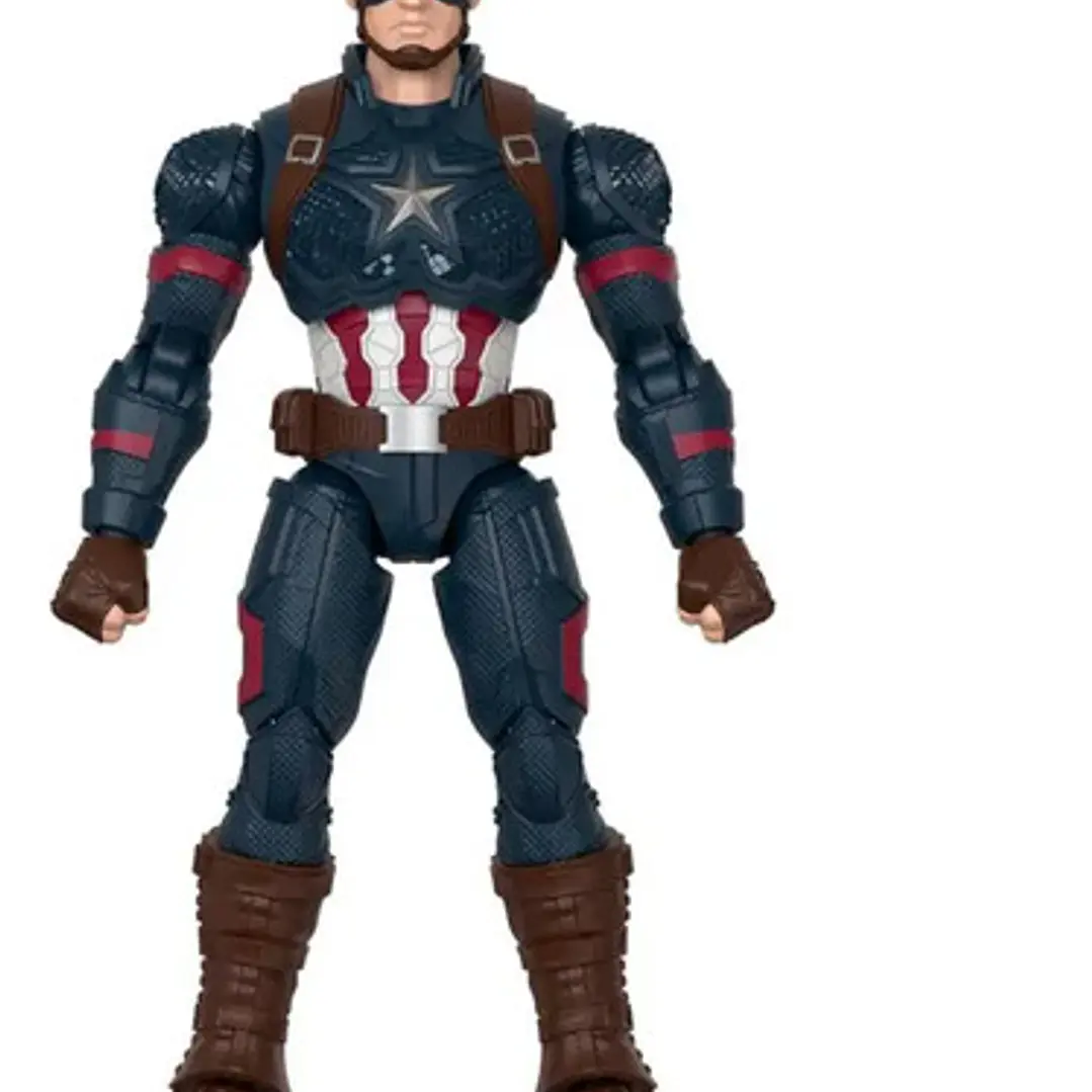 Figura Capitan America Blokees Marvel Infinity Saga Maqueta 5