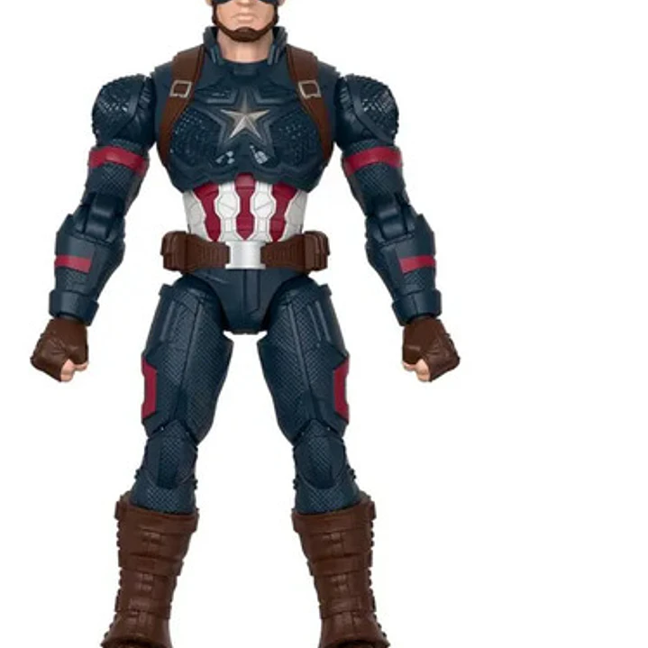 Figura Capitan America Blokees Marvel Infinity Saga Maqueta 5