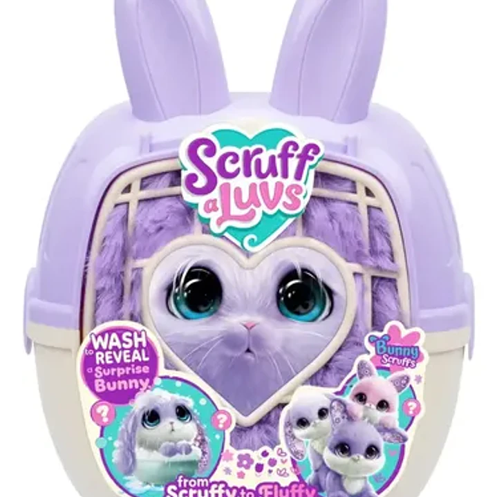 Peluche Sorpresa Scruff A Luvs Conejo Violeta 1