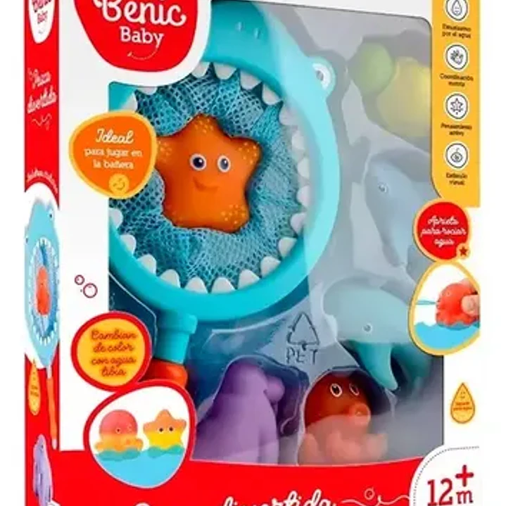 Juego Para Bañera Pesca Divertida Benic Baby Jeg Bb014 Multicolor 2