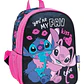 Mochila Infantil Stitch Disney Jardin Niños Negro Personajes - Miniatura 1
