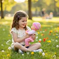 Mi Primera Muñeca Con Aroma Y Chupete Little Dolphie - Miniatura 4