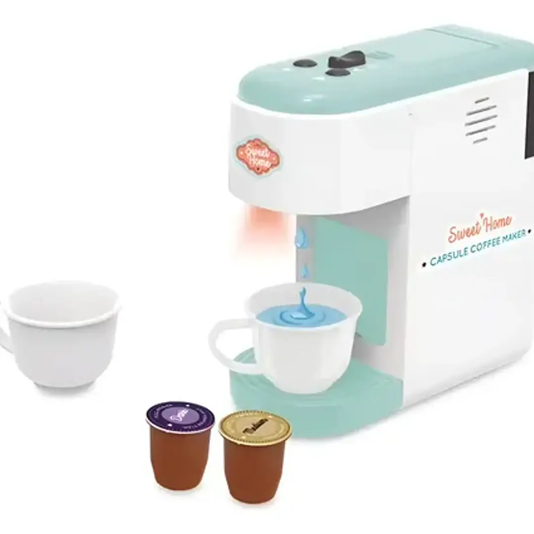 Cafetera de Juguete con Sonido y Luz Sweet Home SW102 Verde Agua 1