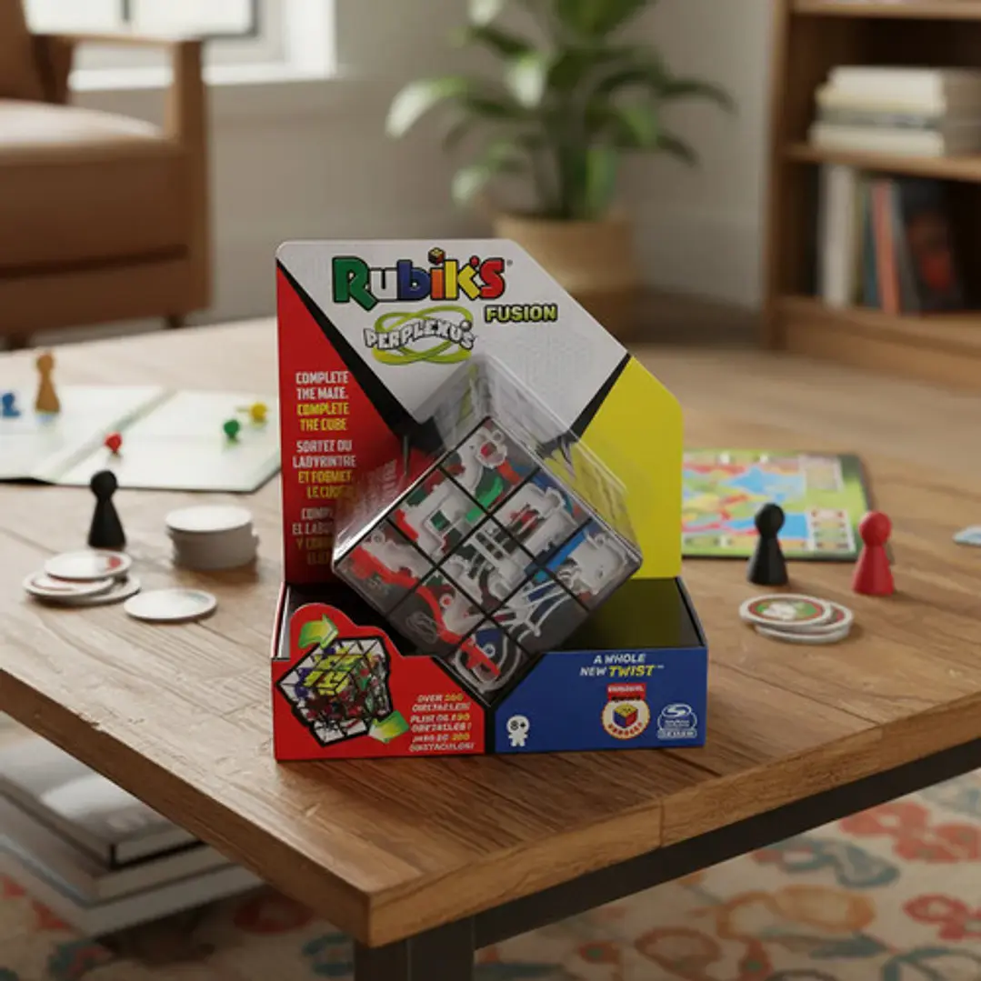 Juego De Mesa Spin Master Games 3x3 Rubik's Perplexus Fusion 5