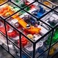 Juego De Mesa Spin Master Games 3x3 Rubik's Perplexus Fusion - Miniatura 7