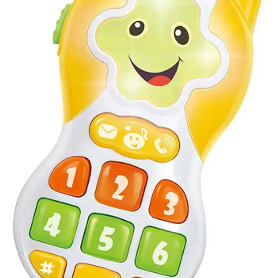 Telefono Celular Didactico Para Bebe Con Luz Y Sonido 6589 1