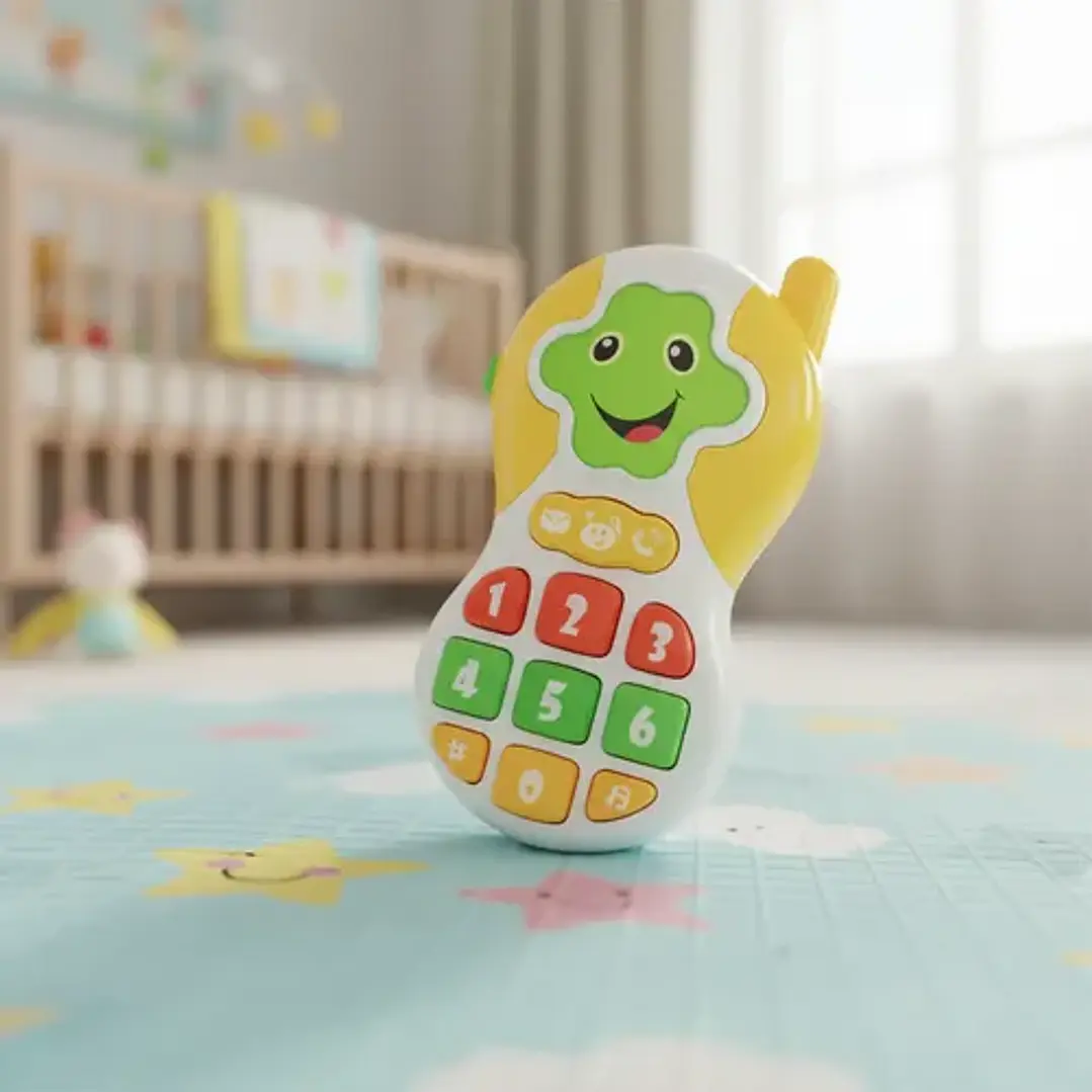 Telefono Celular Didactico Para Bebe Con Luz Y Sonido 6589 3