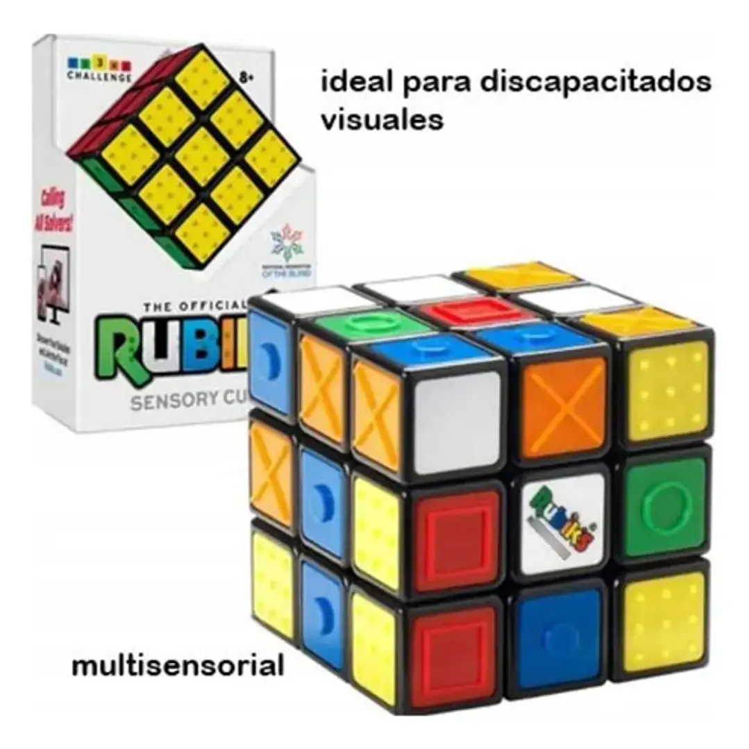 Rubik Cubo Magico Sensorial 3x3 Spin Master 2
