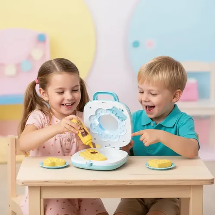Mi Primera Waflera Infantil Con Luz Y Sonido Sweet Home 4