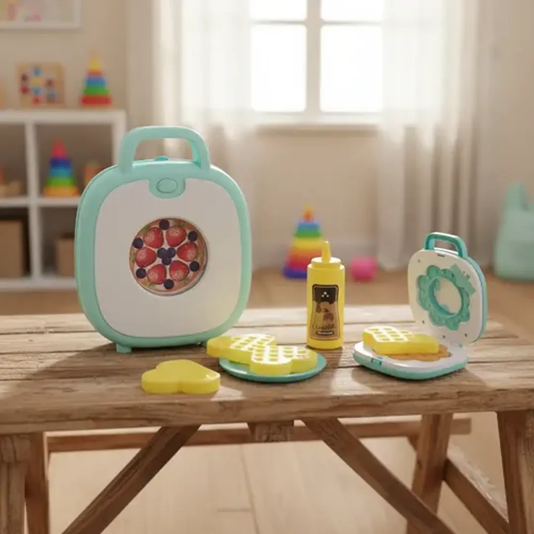 Mi Primera Waflera Infantil Con Luz Y Sonido Sweet Home 7