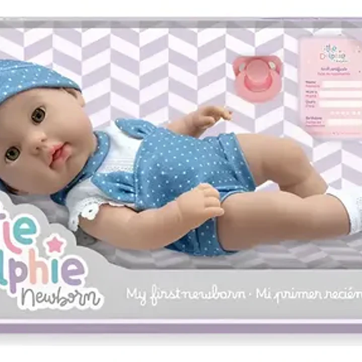 Little Dolphie New Born Mi Primer Recién Nacido Con Chupete 2